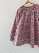 Preloved bluse/tunika med smock str. 2 år