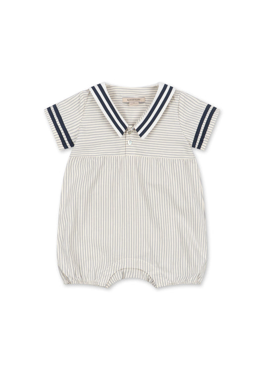 Konges Sløjd Allie Sailor Romper - Bleu Stripe