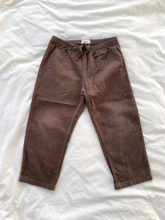 Lalaby Charlie fløjlsbukser - Brown str. 5 år