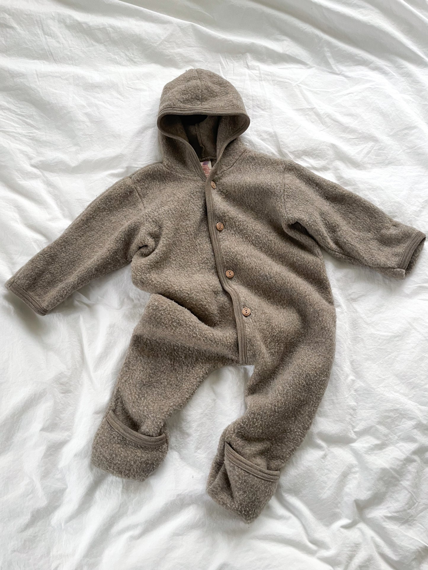 Engel køredragt i uldfleece str. 74-80