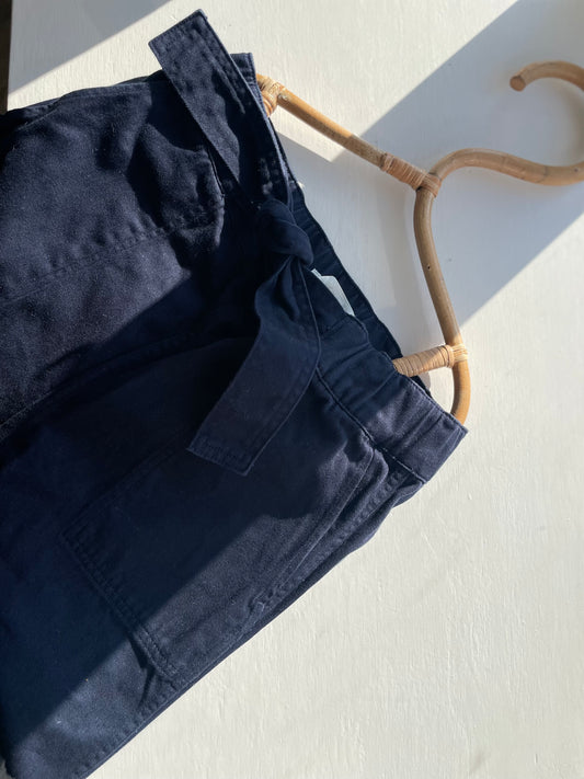 ARKET navyblå bukser i twill str. 5 år