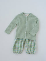Serendipity Baby Bukser - Aloe Checks