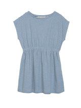 Serendipity Beach Dress Stripe - Azur/Ecru