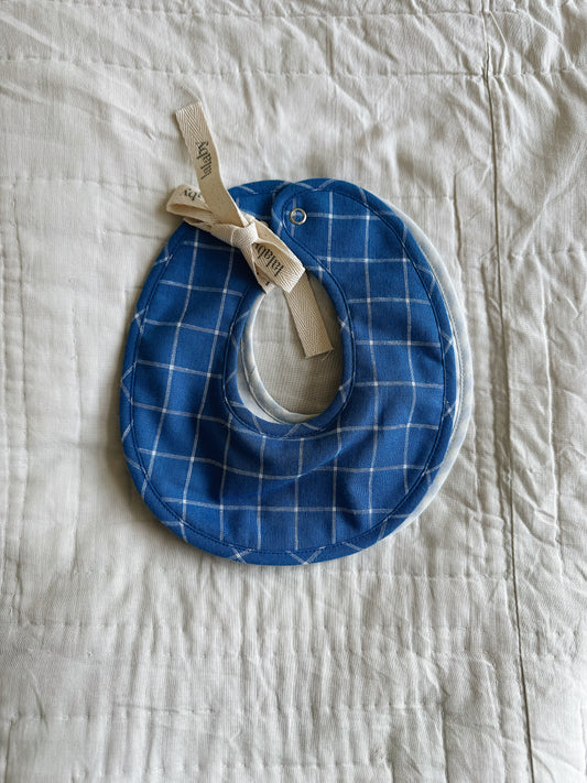 Lalaby Bibi bibs - 2 pak - Art Blue