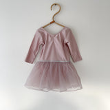 H&M ballerina gymnastikdragt med tylskørt str. 98