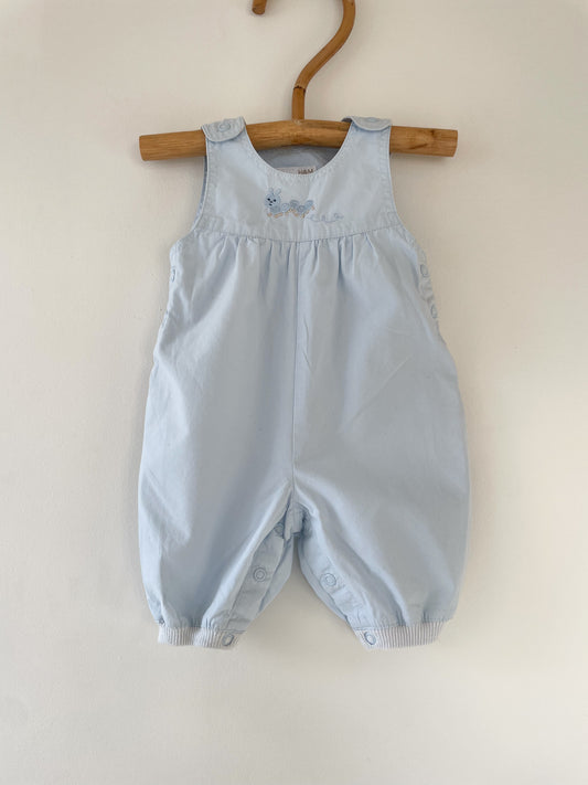 Vintage lyseblå overalls str. 50