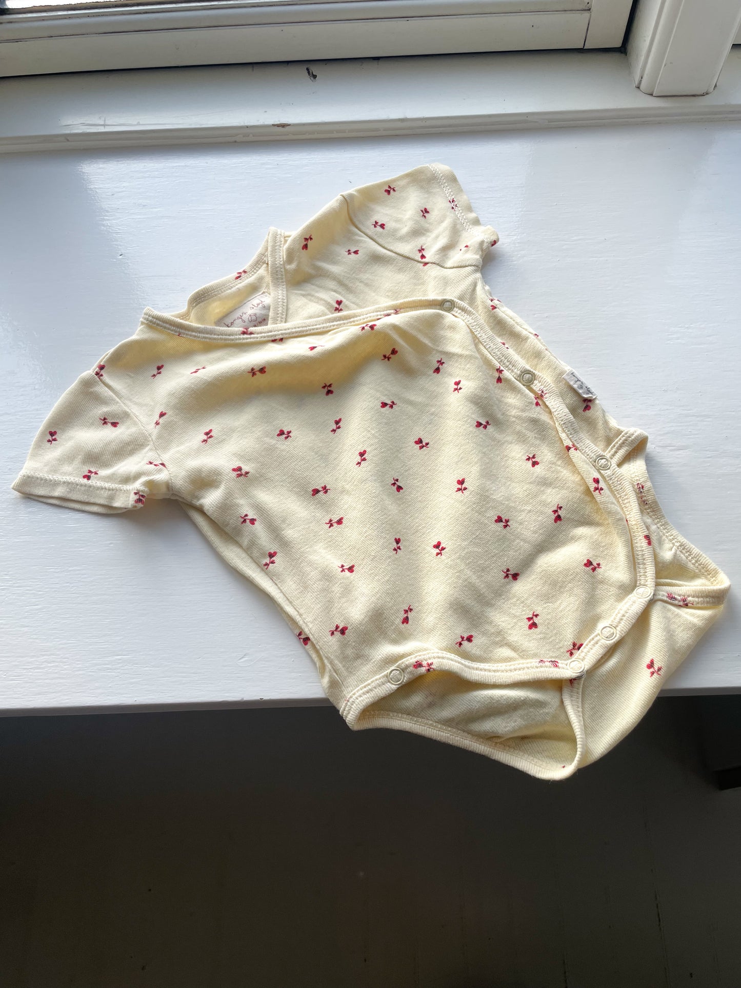 Konges Sløjd kortærmet bodystocking str. 3 mdr