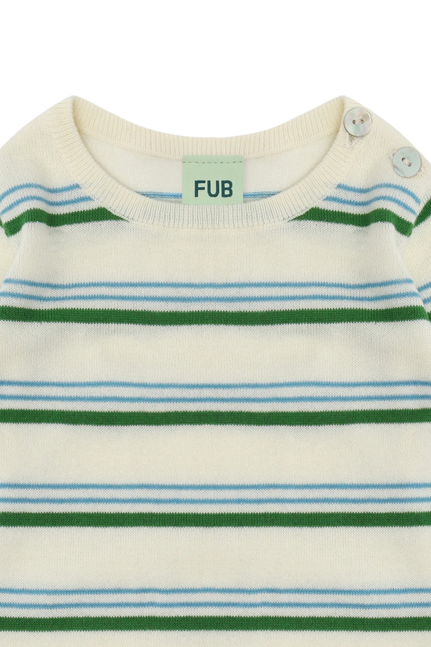 FUB Baby bodystocking - Ecru/Pine