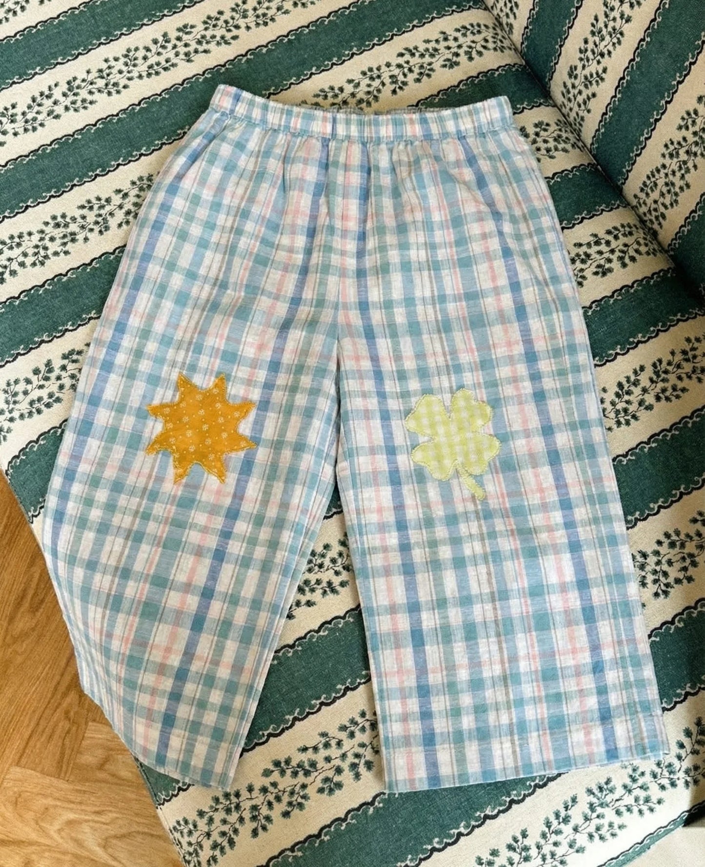 Sissel Edelbo Saxo MINI pants - Pastel Checks