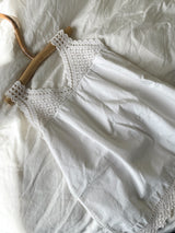 Vintage kjole med fine detaljer str. 18-24 mdr