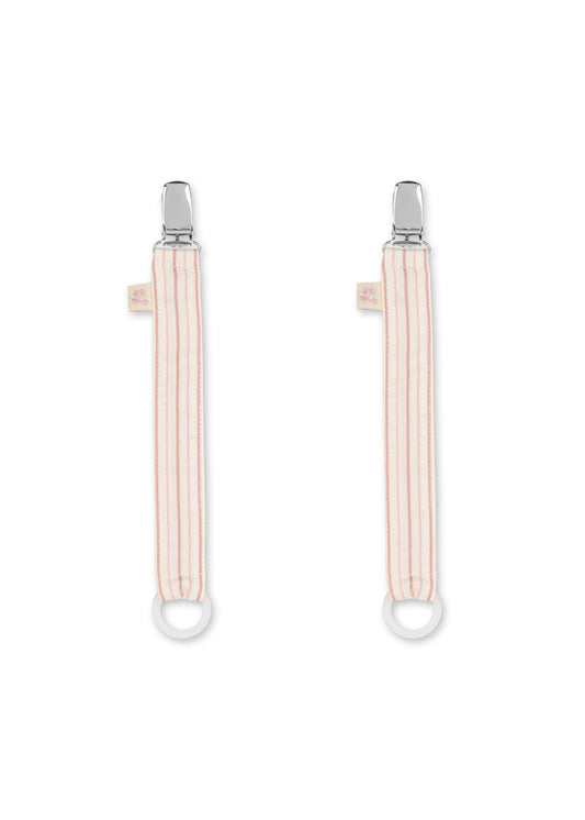 Konges Sløjd 2-pak Suttesnor - Stripie Petite Rose