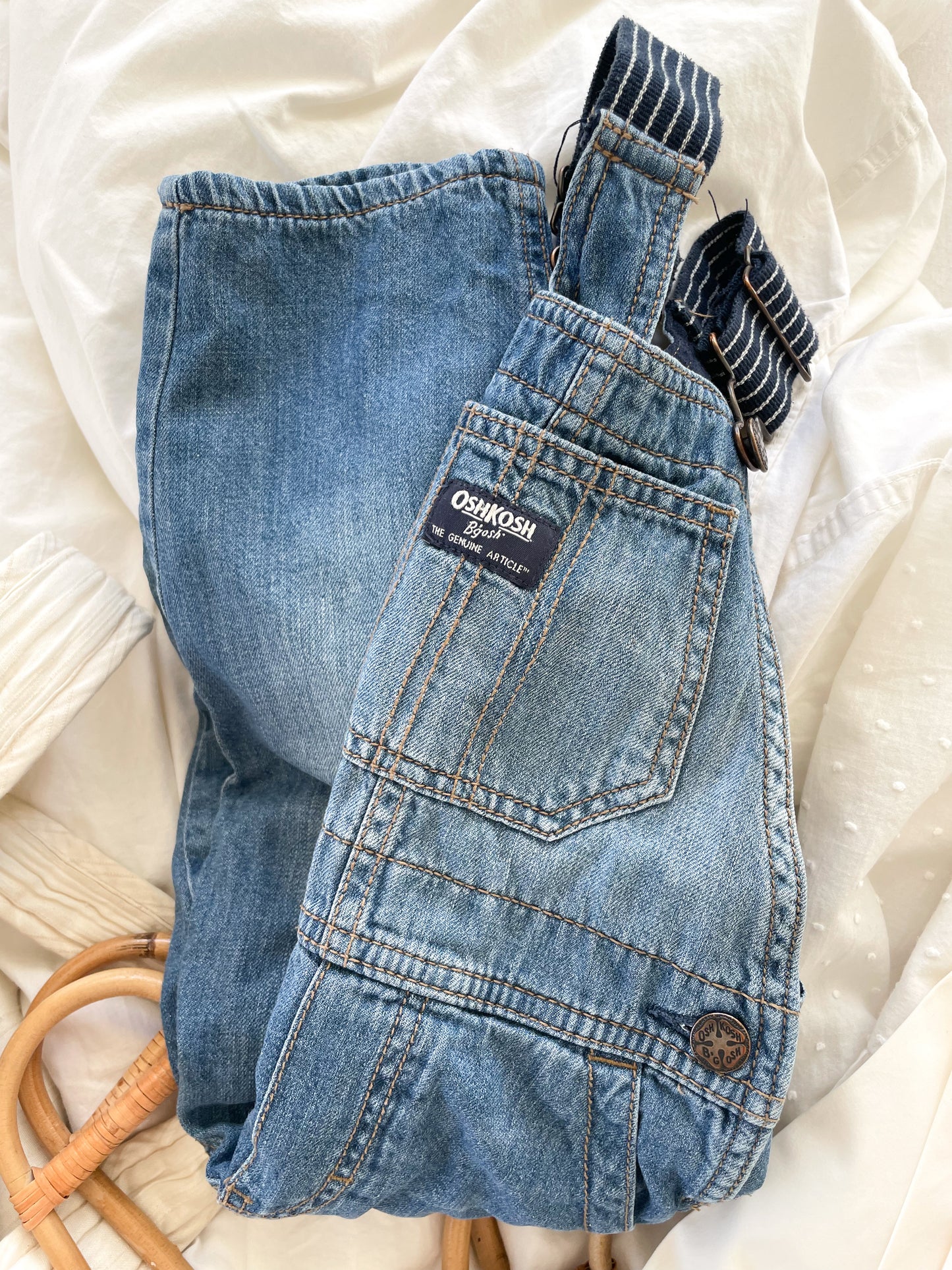 OshKosh overalls med seler str. 3 år