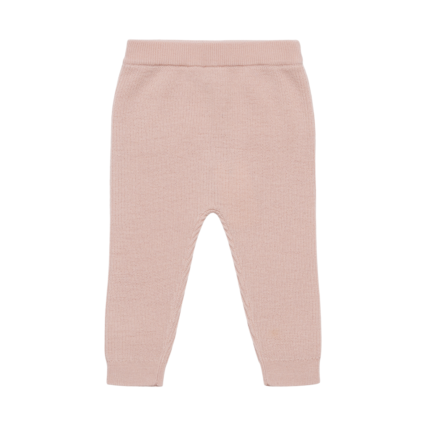 BABY RIB BUKSER - PALE ROSE
