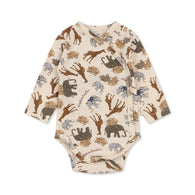 Konges Sløjd newborn bodystocking, Elephantastic