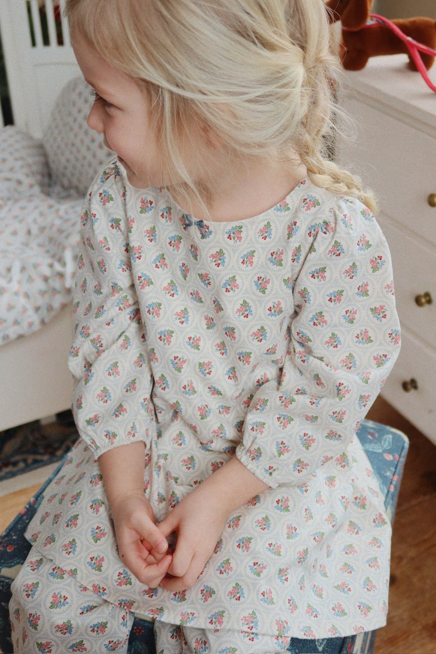 Konges Sløjd Drey Blouse - Verona Blues