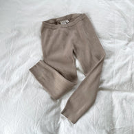 Flöss Flye leggings, Beige str. 110
