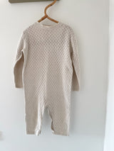Smuk heldragt i pointelle str. 9 mdr