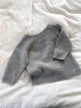 Håndstrikket Ankers bluse, Merino str. 92