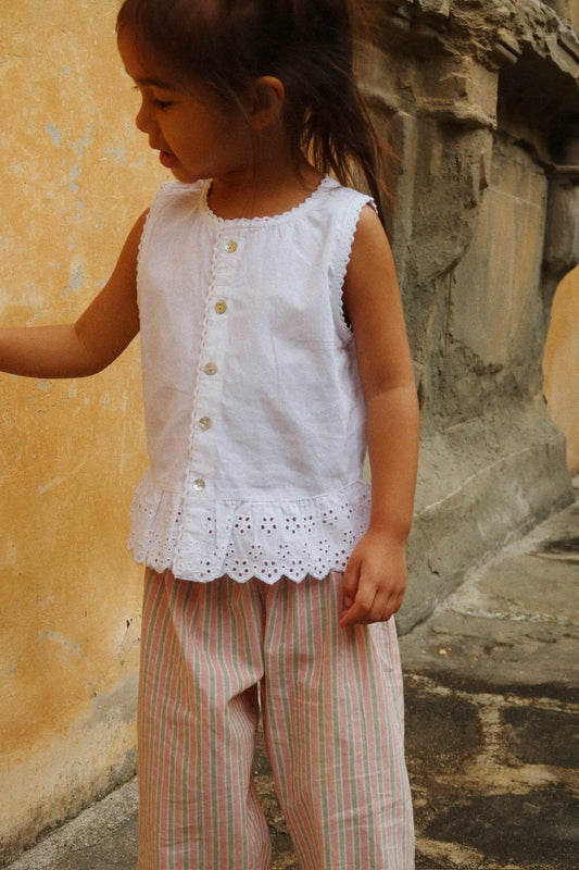 Konges Sløjd Luli bukser - Blush Stripe