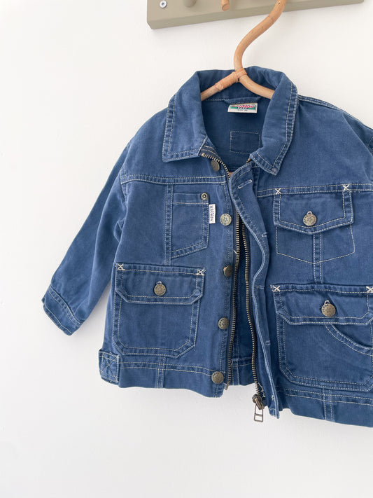 Vintage denim jakke