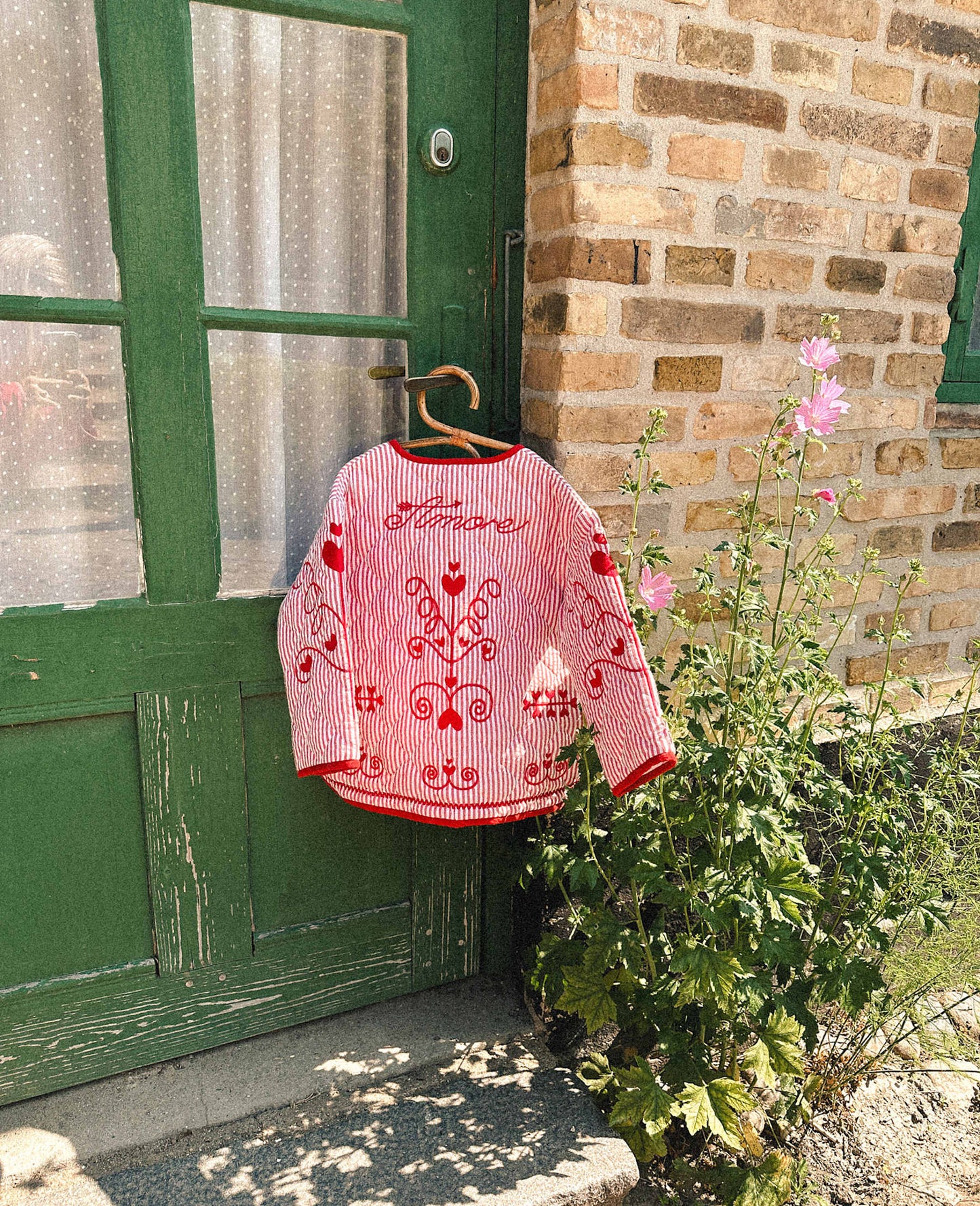 Sissel Edelbo Penny MINI Jacket - Red stripes