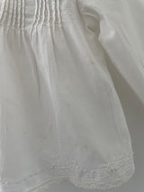 Zara skjortebluse med broderi str. 6 mdr