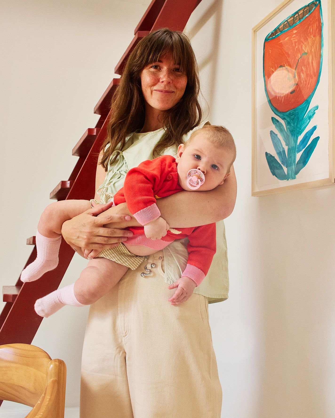 BIBS x Liberty Pacifier Colour 2-pak Oscar Meadow Latex Size 2 - Petal Mix