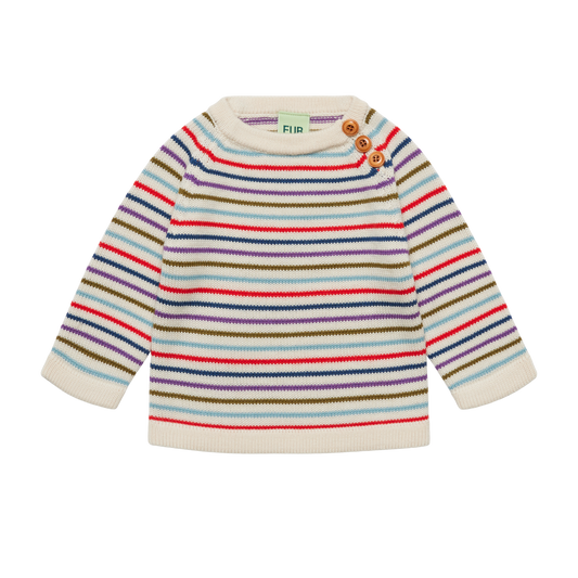 SWEATER MERINO - ANNIVERSARY STRIPE