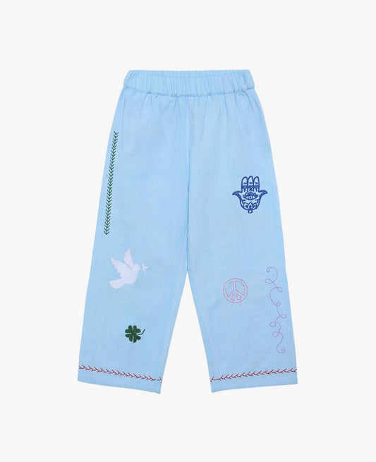 Sissel Edelbo Oda MINI Pants - Blue bell