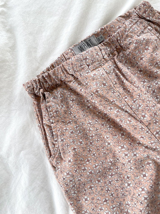 Wheat blomstrede bukser str. 74
