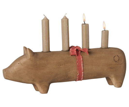 TRÆLYSESTAGE GRIS ADVENT STOR - NATUR