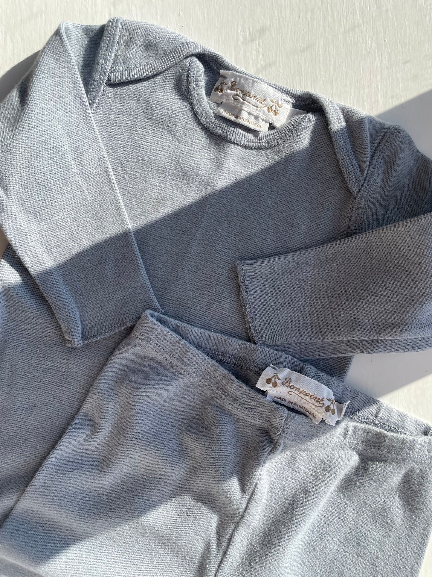 Bonpoint bluse & bukser str. 0-3 mdr