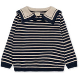 Konges Sløjd Seala knit blouse - Blue stripe