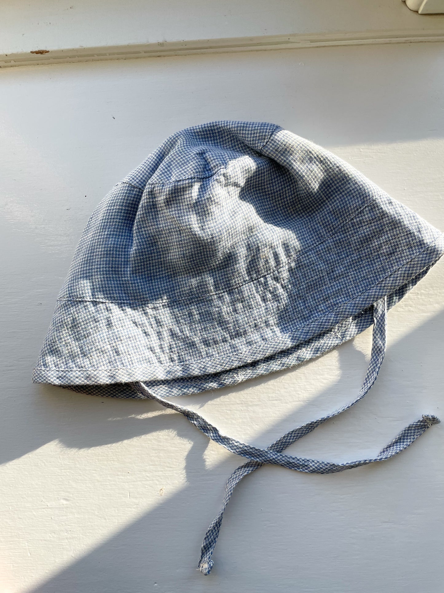 Lalaby Loui Baby Solhat i hør - str. 6-12 mdr