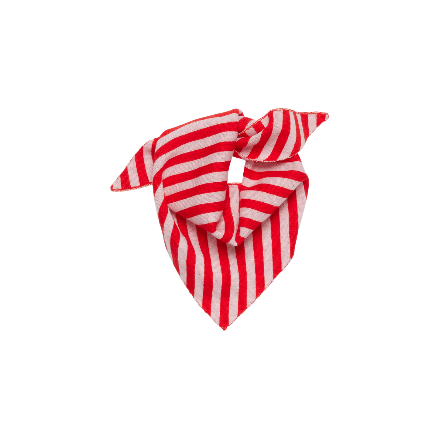 BANDANA MERINO - CLASSIC RED/ROSE QUARTZ