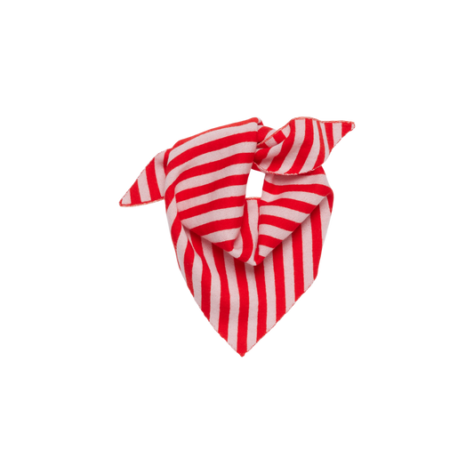 BANDANA MERINO - CLASSIC RED/ROSE QUARTZ