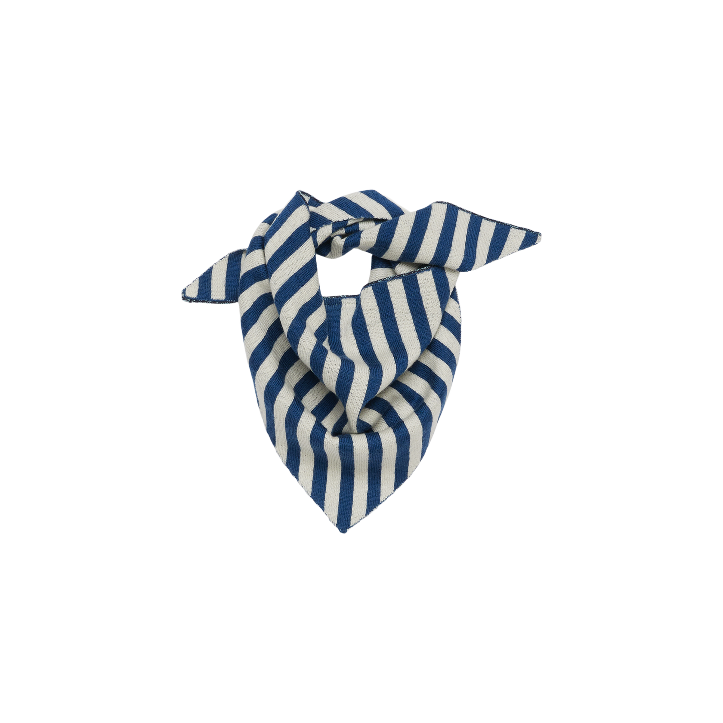 BANDANA MERINO - DEEP INDIGO/ECRU