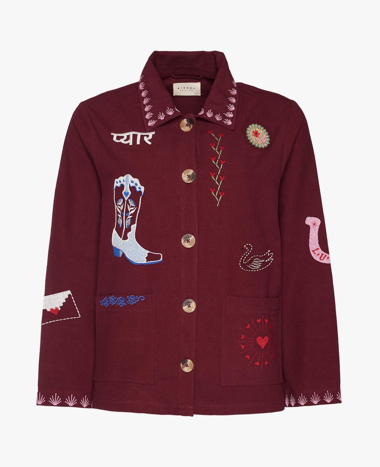 Sissel Edelbo My Jacket - Burgundy