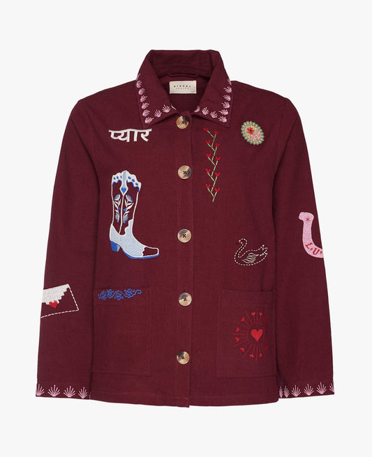 Sissel Edelbo My Jacket - Burgundy