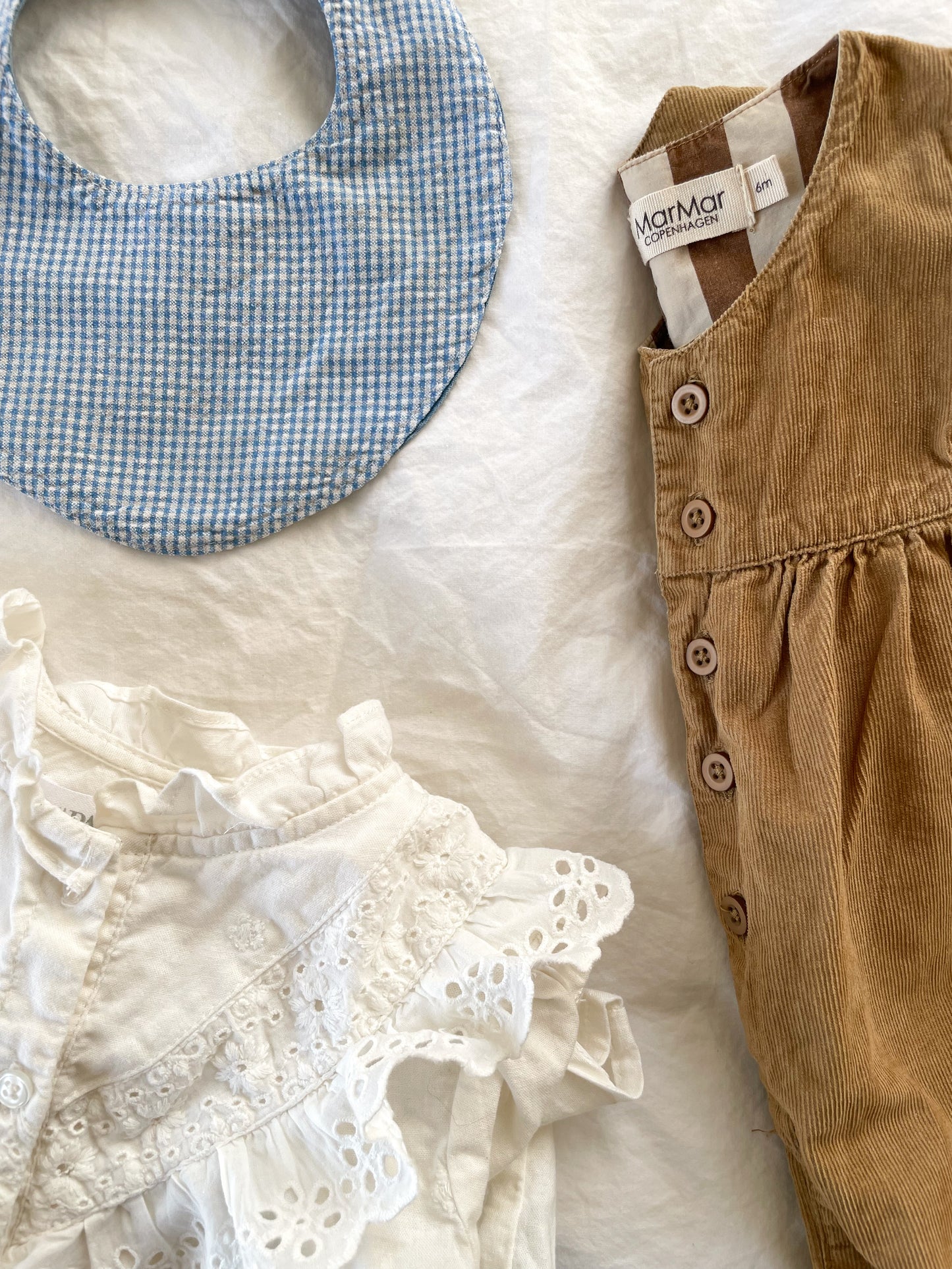 Zara hvid skjortebluse str. 9-12 mdr