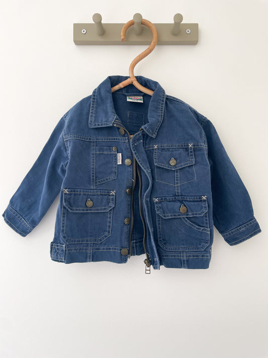 Vintage denim jakke