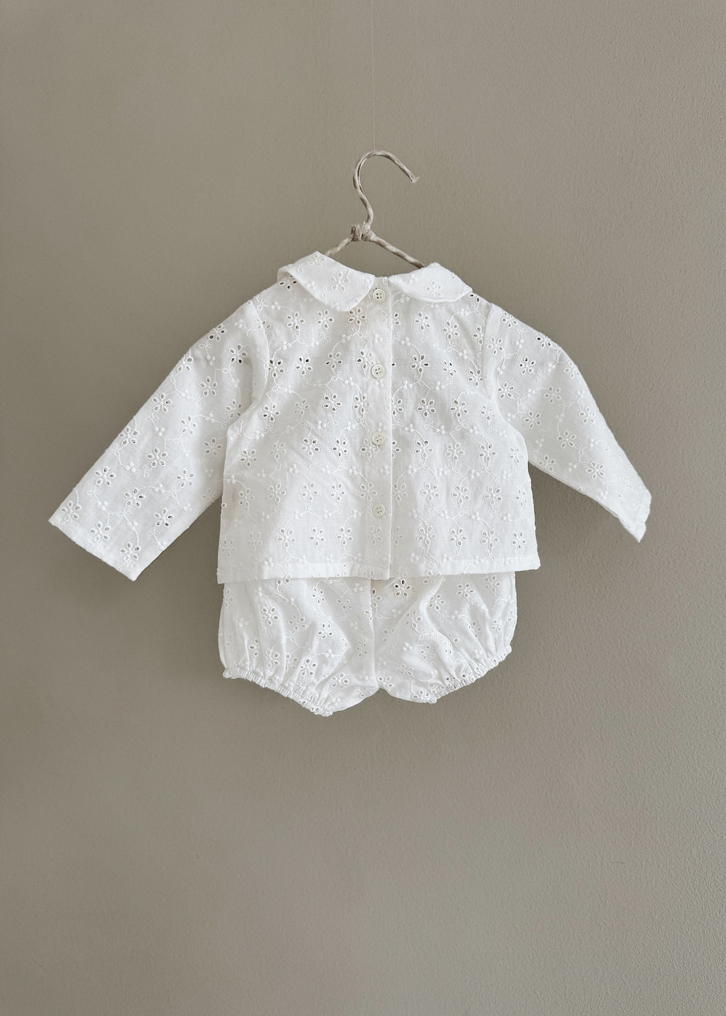 Lalaby Vilja sæt - Broderie Anglaise