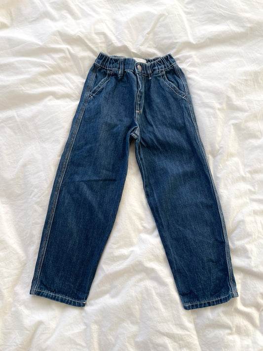 Zara mørkeblå jeans str. 6 år