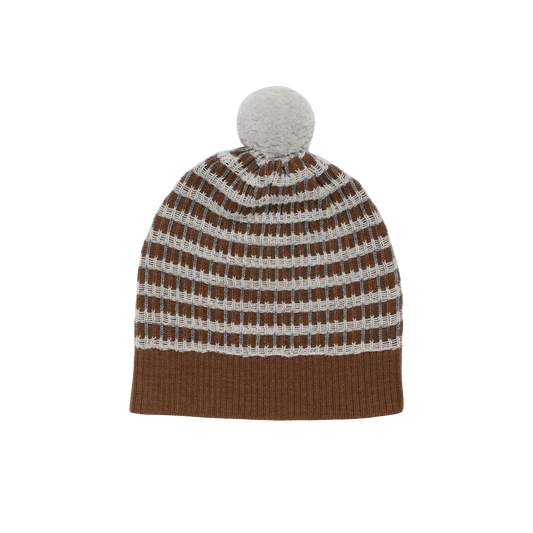 MULTI HAT MERINO - HAZEL MELANGE/LIGHT GREY/MELANGE STEEL