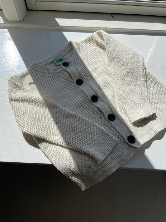 FUB baby Rib Cardigan 80