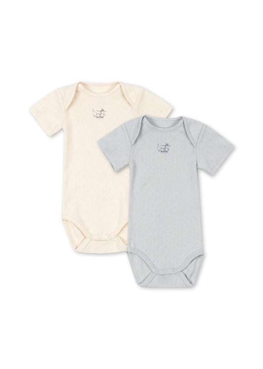 Fanga Fontana 2-pak SS Perla Body - Buttercream/Pearl Blue