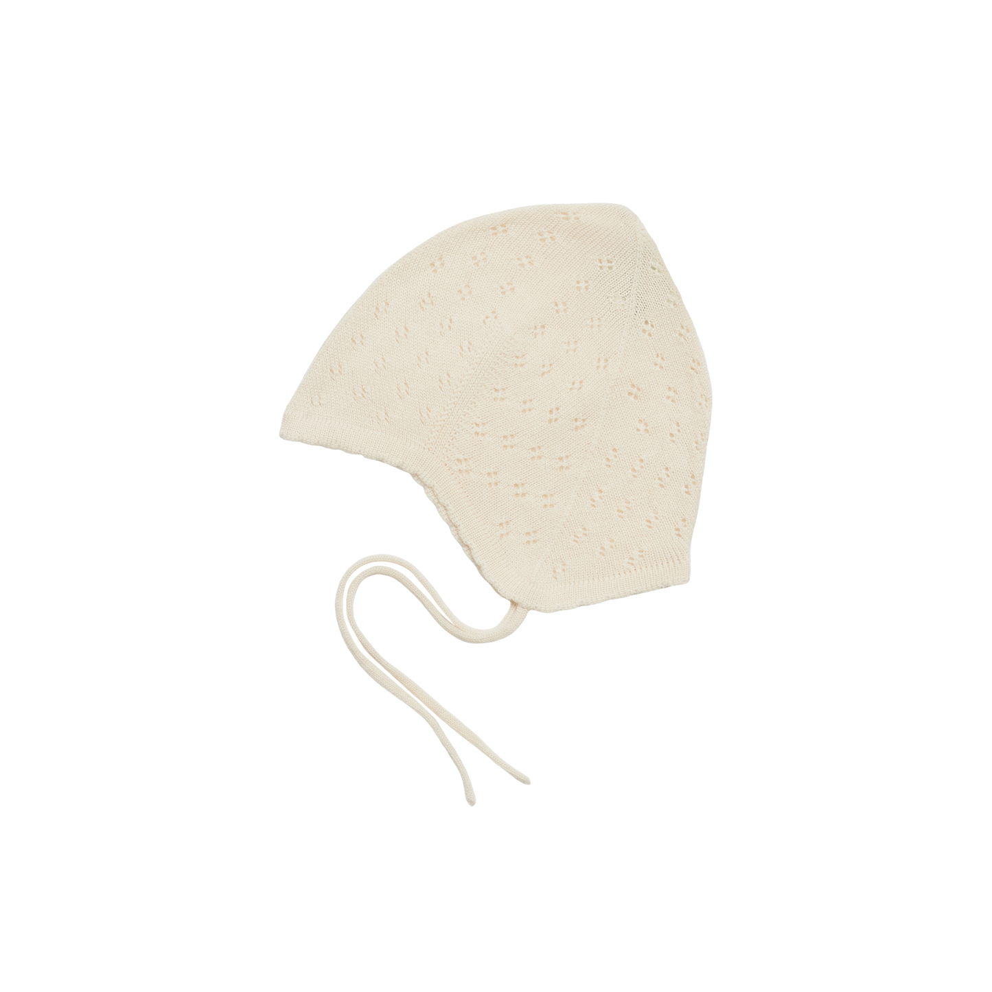 POINTELLE HUE MERINO - ECRU
