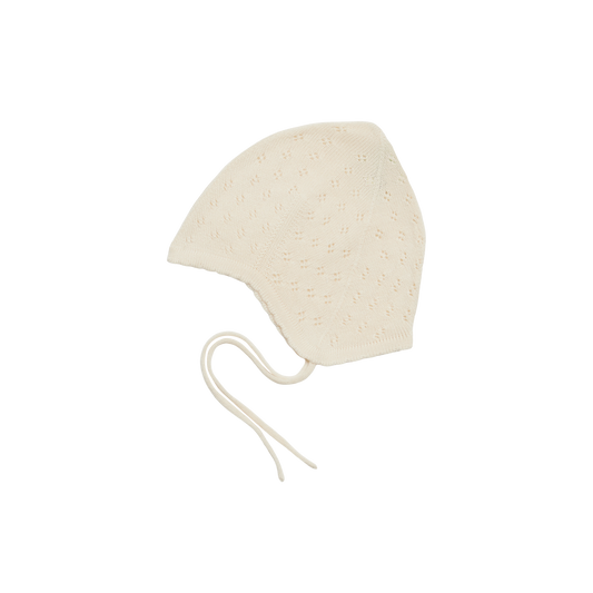 POINTELLE HUE MERINO - ECRU