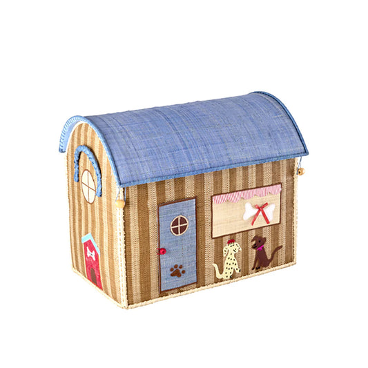 Rice Raffia Opbevaringshus Mellem - Paris Theme