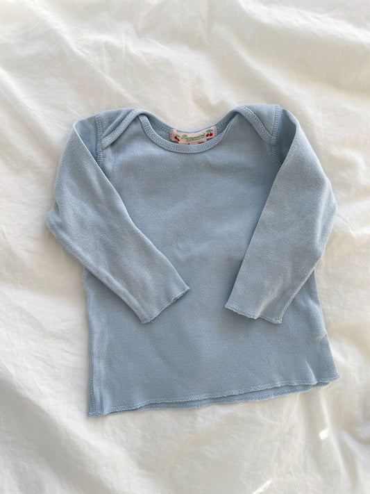 Bonpoint blå bluse str. 12 mdr